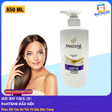 Dầu Gội PANTENE Chăm Sóc Hư Tổn (Chai 670g)